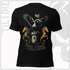 Newcastle Style Unisex Black T-Shirt