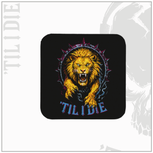 Aston Villa Style Hardback Coasters (Set of 4)