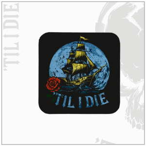 Manchester City Style Hardback Coasters (Set of 4)