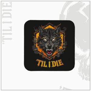 Wolves Style Hardback Coasters (Set of 4)