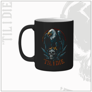 Crystal Palace Style 10oz Satin Black Coffee Mug