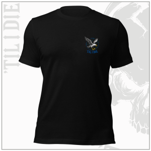 Brighton Style Kids Black T-Shirt (Pocket Print)