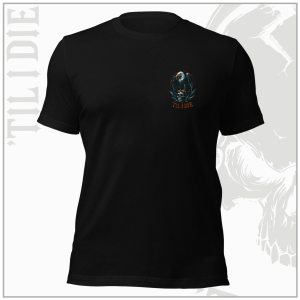 Crystal Palace Style Kids Black T-Shirt (Pocket Print)