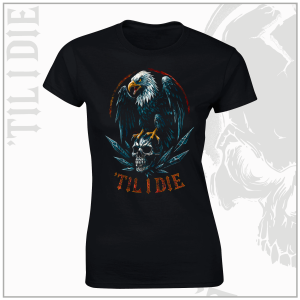 Crystal Palace Style Ladies Black T-Shirt